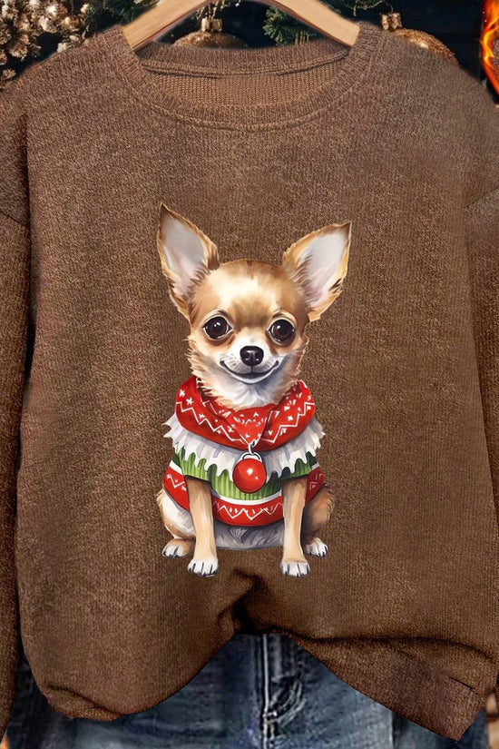 Santa Chi – Women's Christmas Sweater 2025