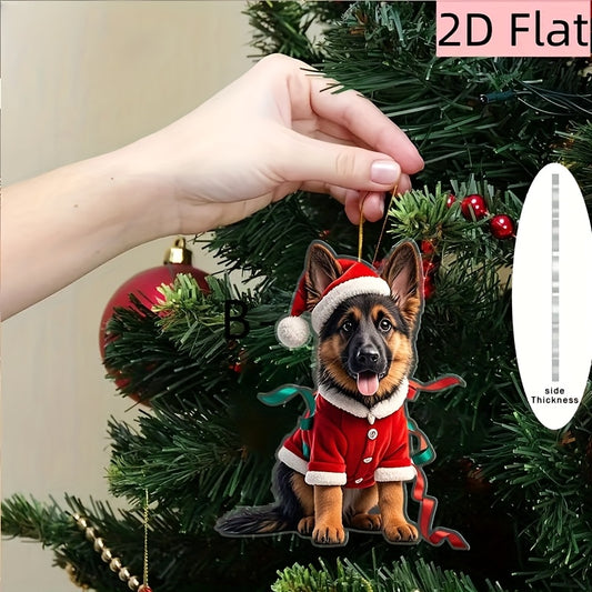 3 Décorations De Sapin De Noël Des Bergers