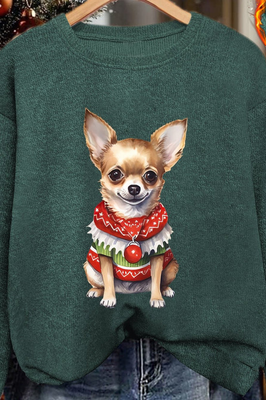 Santa Chi – Women's Christmas Sweater 2025