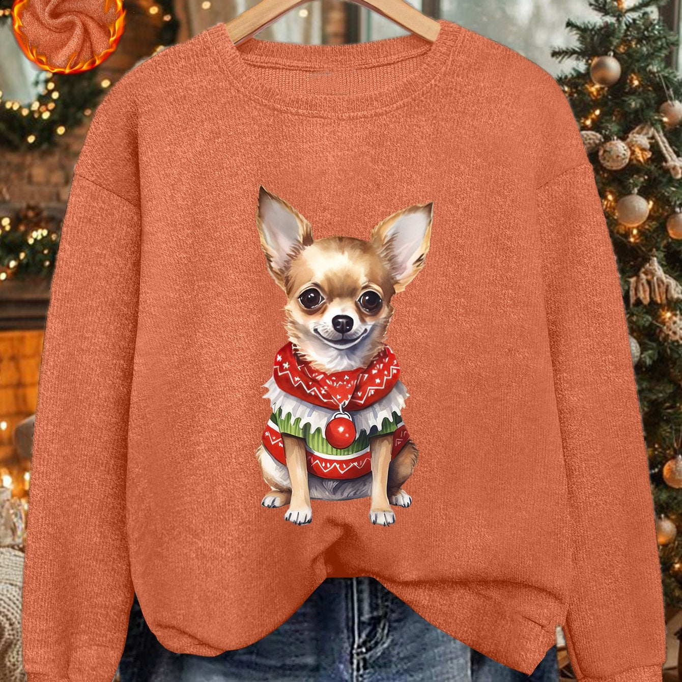 Santa Chi – Women's Christmas Sweater 2025