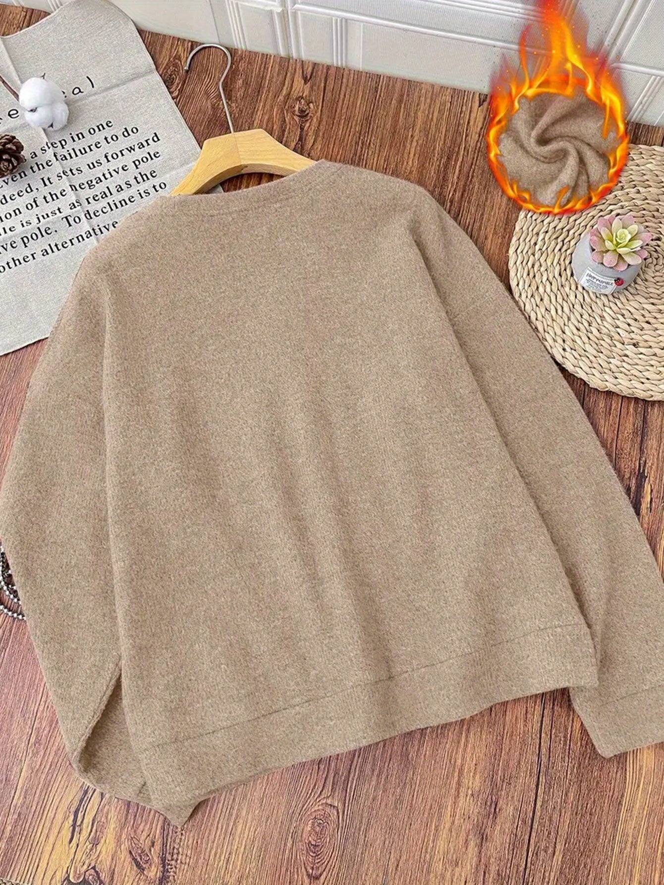 Santa Frenchie – Women's Cozy Christmas Sweater 2025