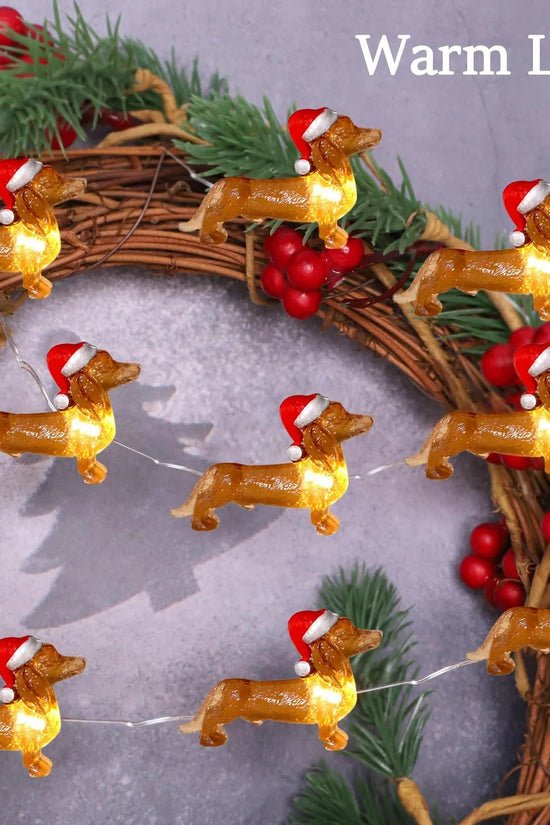 Twinkle Tails 2025 – Mini Doxie Tree Lights
