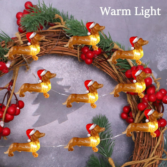 Twinkle Tails 2025 – Mini Doxie Tree Lights