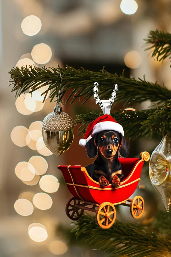 Promenade en traîneau du Père Noël 2025 – Ornement en édition limitée