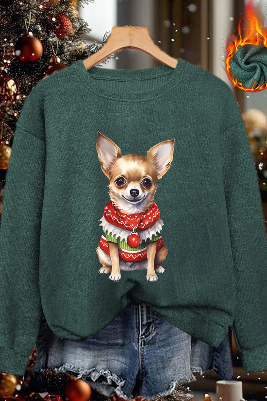 Santa Chi – Women's Christmas Sweater 2025