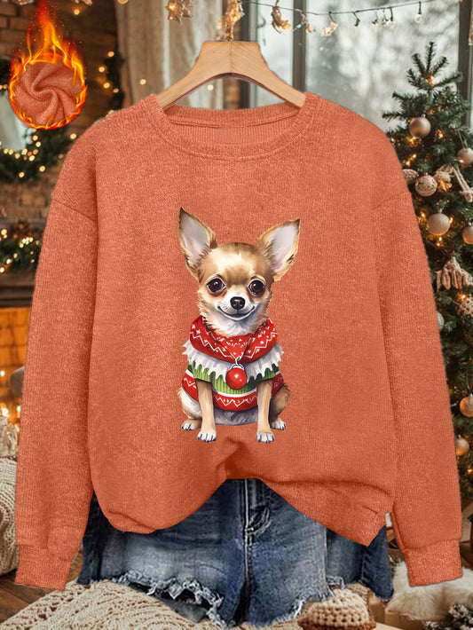 Santa Chi – Women's Christmas Sweater 2025