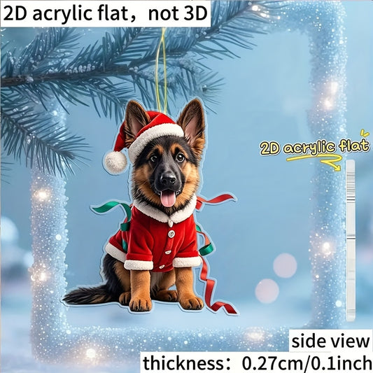 3 Décorations De Sapin De Noël Des Bergers