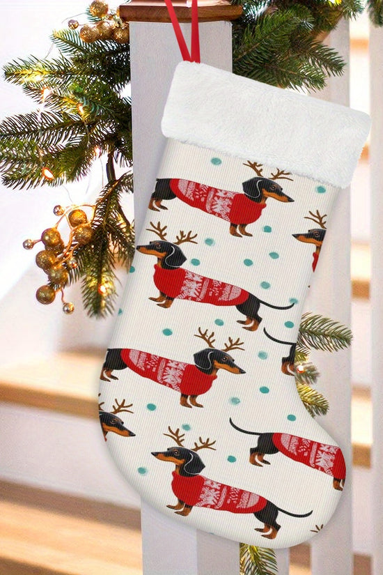 Doxie Stocking 2025 – Santa’s Little Helper Edition