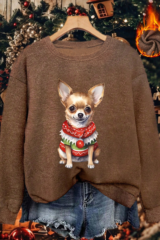 Santa Chi – Women's Christmas Sweater 2025