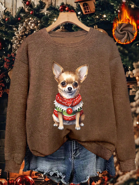 Santa Chi – Women's Christmas Sweater 2025